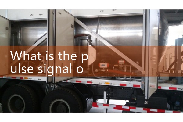 Turbine flowmeter output signal